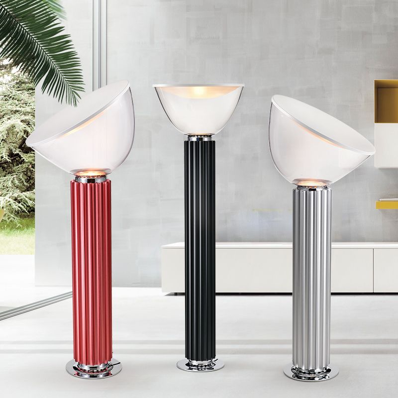 2020 Taccia Multi Colour Aluminum Glass Floor Lamp Achille