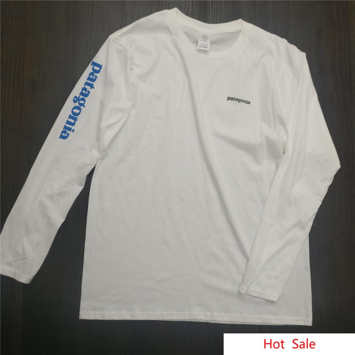 white long sleeve patagonia