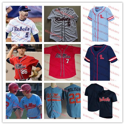 ole miss baseball jersey for sale