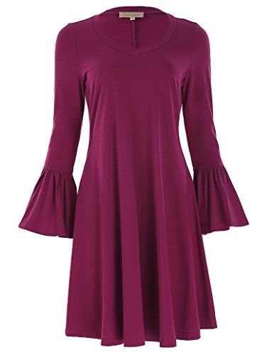 Claret Violet (Bell Sleeve)