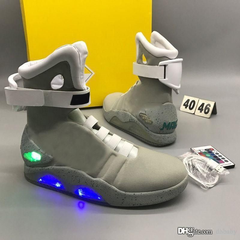 Future Marty McFly LED Shoes Glow 