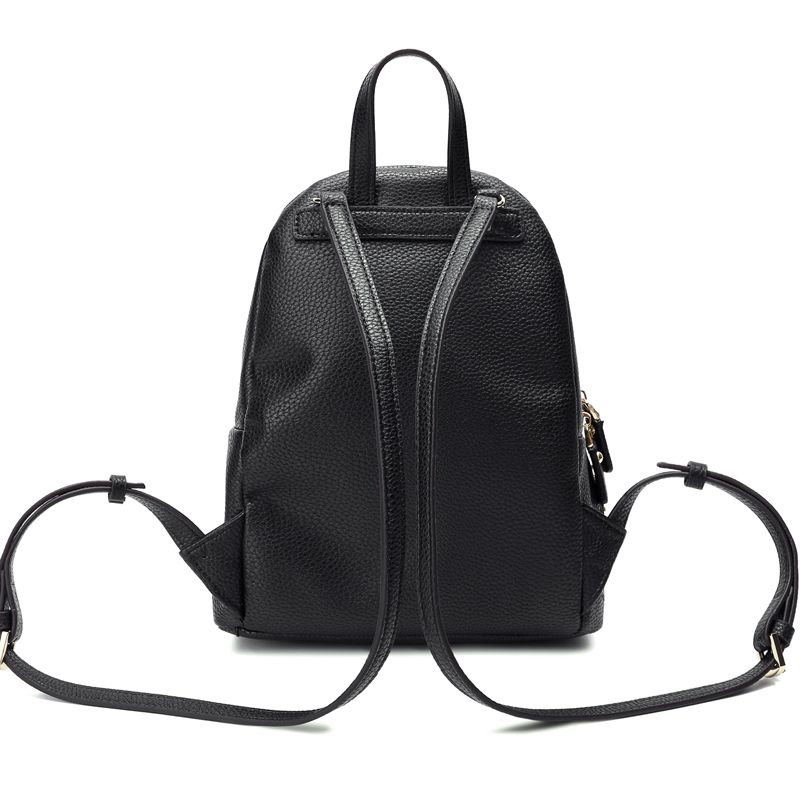 leeza logo print backpack