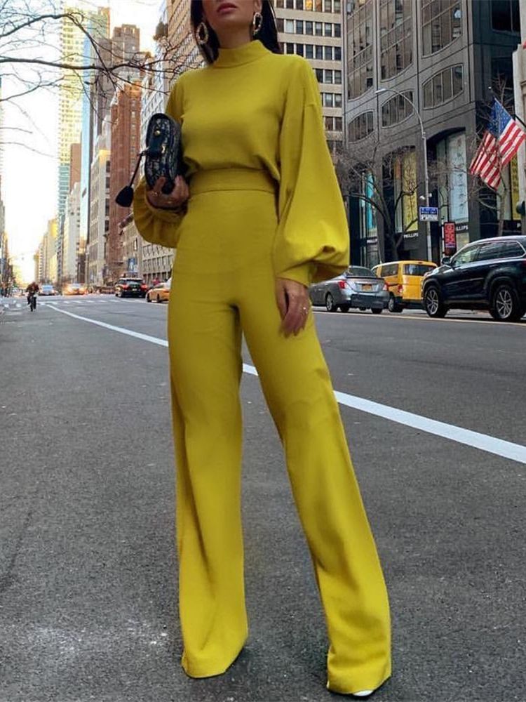 yellow gold jumpsuit