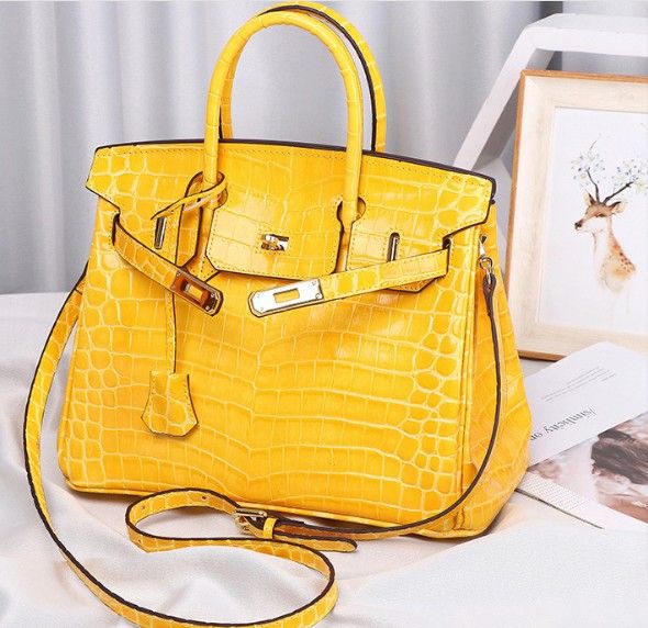 Bolsos de bolso cocodrilo bolso de hombro en mujer mayorista mujer bolso de