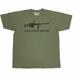 Barrett M82 50 cal Sniper Riffle WarZone Camiseta Gun BF3 COD Campo batalla