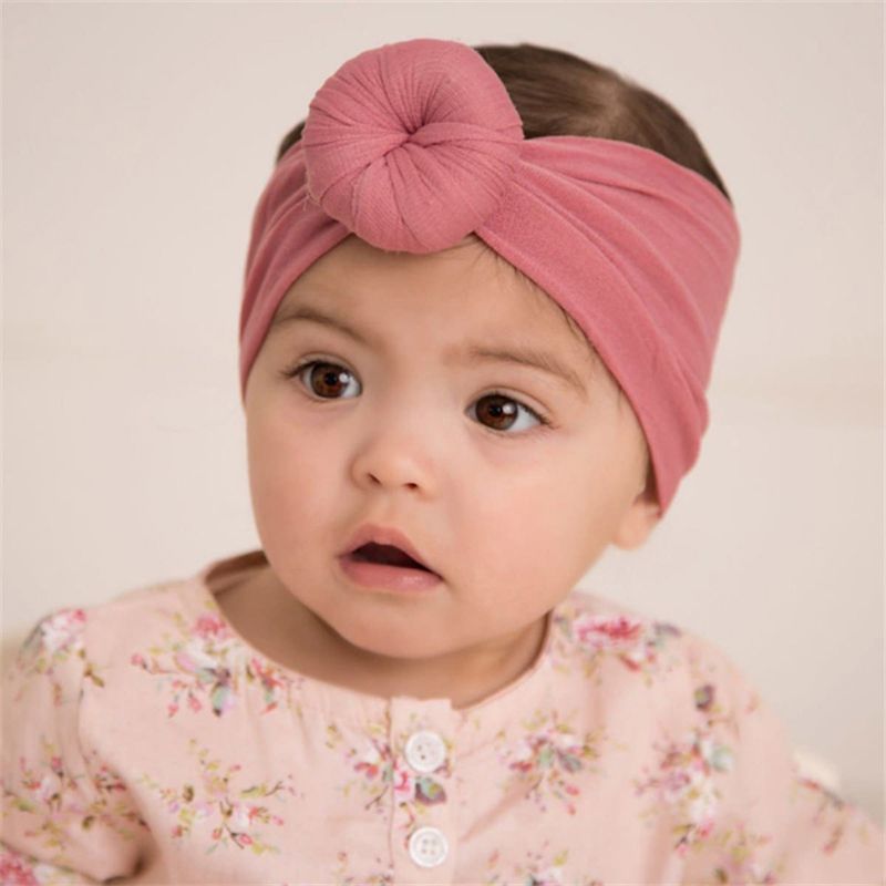 baby headband with knot