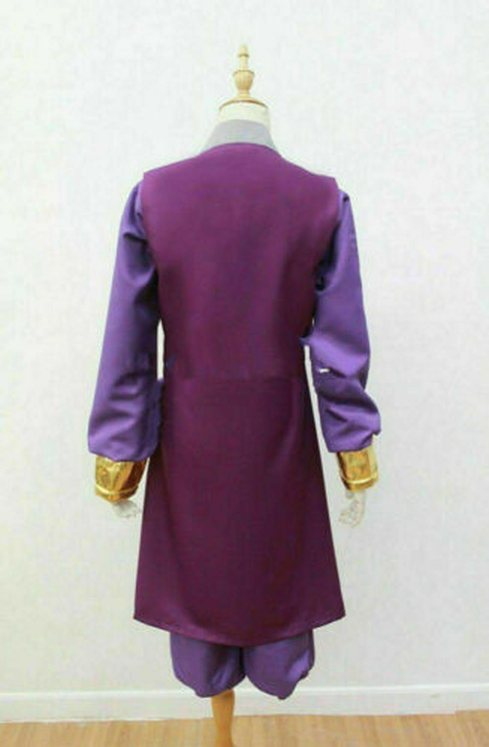 legend of zelda majora's mask happy mask salesman Cosplay Costume purple legend of zelda majora's mask happy mask salesman Cosplay Costume purple