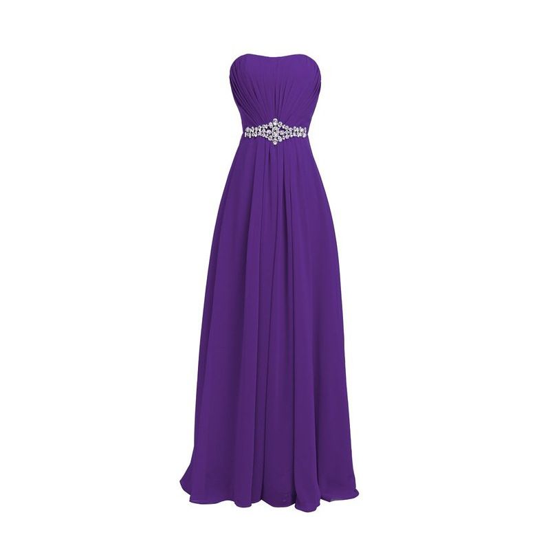 dark purple and black dress