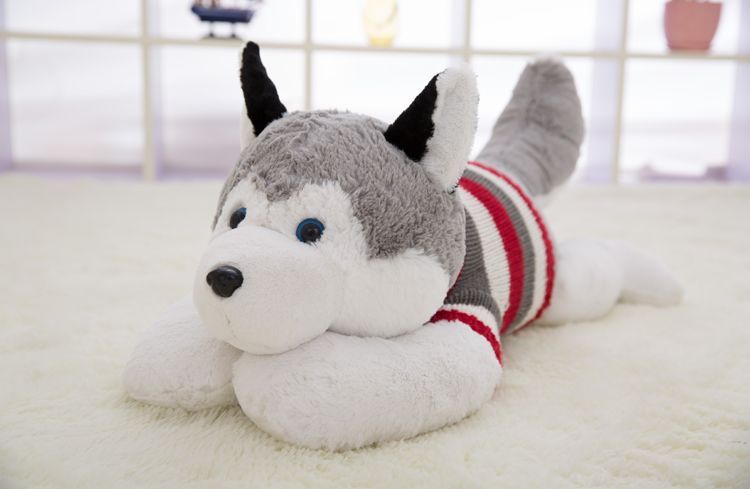 husky dog doll