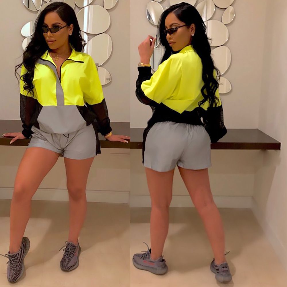 reflective tracksuit womens