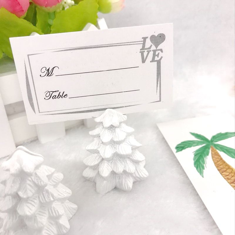 tree place card holders wedding