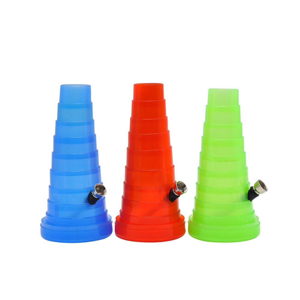 2019 Pocket Collapsible Bong Travelling Pipe Collapsable Bong