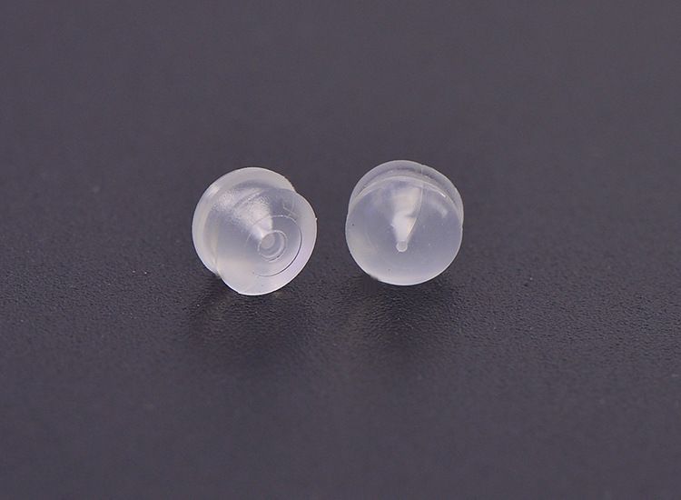 500PCS Silicone Earring Back Plugs Stoppers Ear Post Nuts 4MM Jewelry Findings 500PCS Silicone Earring Back Plugs Stoppers Ear Post Nuts 4MM Jewelry Findings