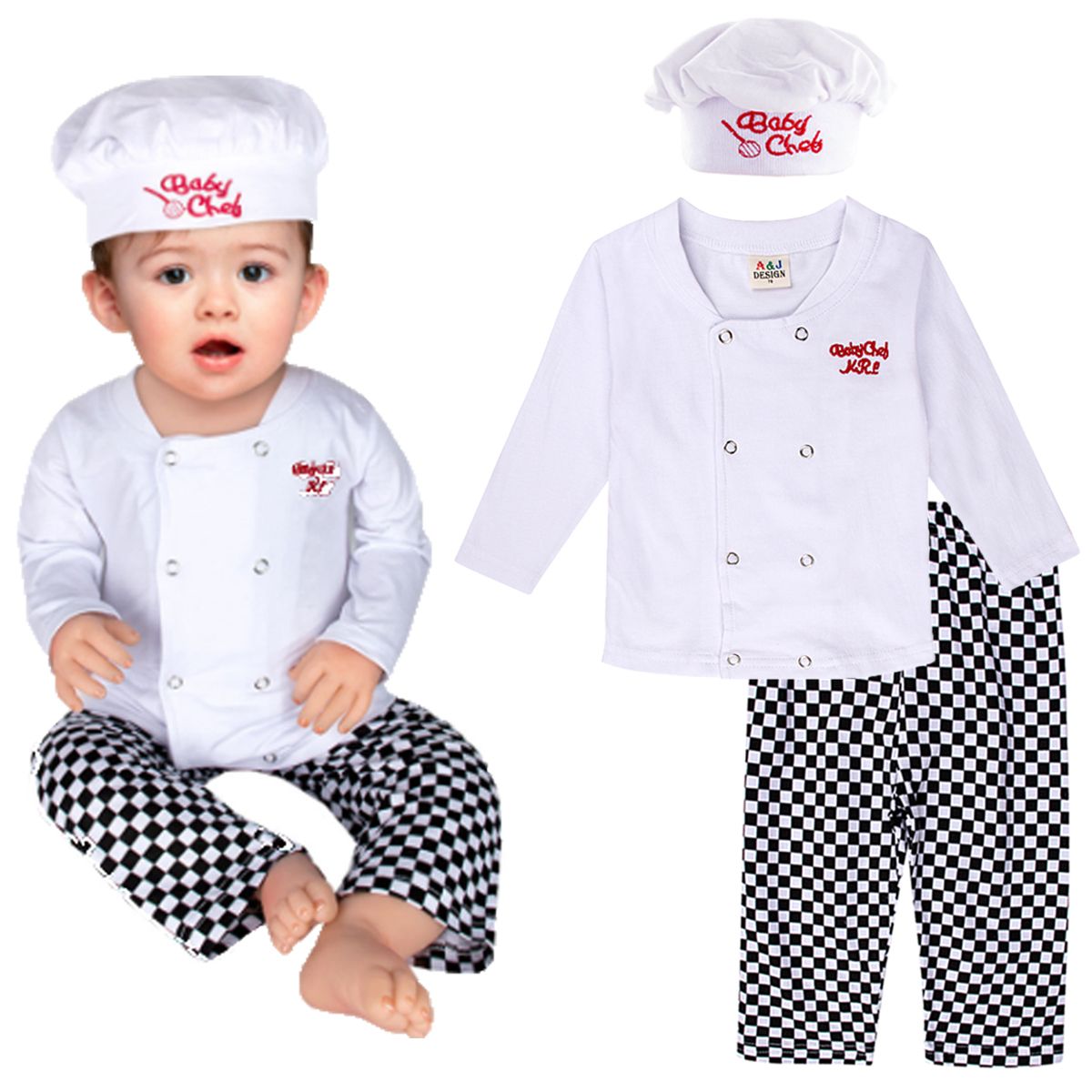 baby chef costume
