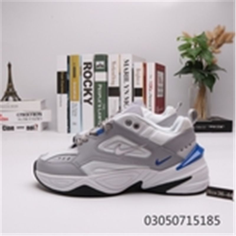 Compra Nike Air Monarch The M2K Tekno Baratos Zapatos De Las Mujeres  Abiertas Modas Blanco Cuero Genuino Diseño Casuales Para Hombre Zapatos De  Empalme es Negro Bajo Top Zapatillas Barato | Entrega