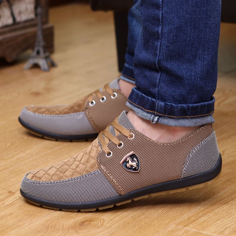 mens casual flat shoes