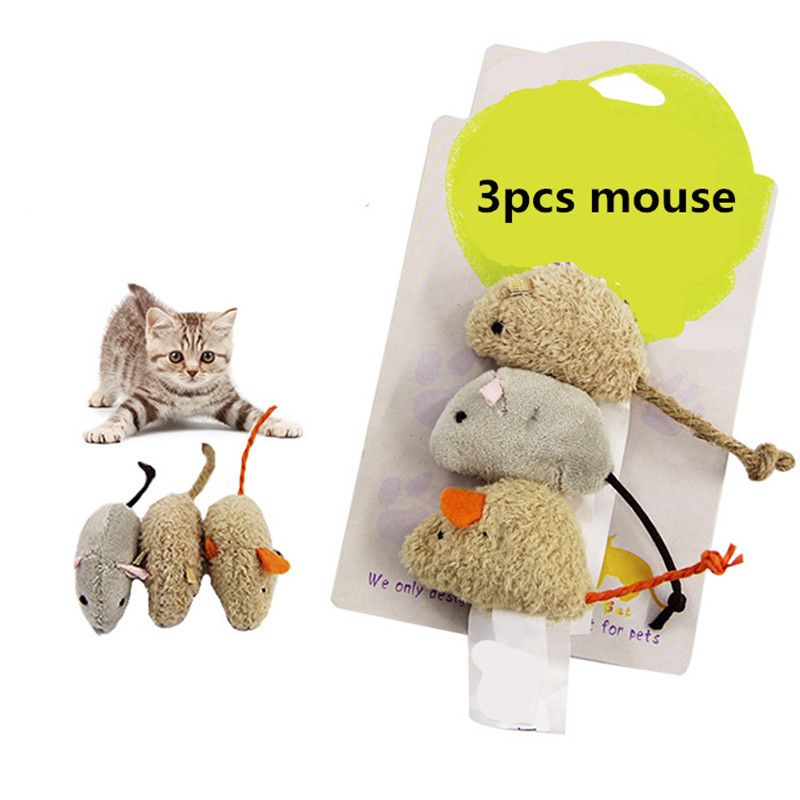 plush mouse cat toy