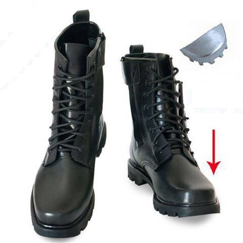Microfiber Leather Men Military Boots 