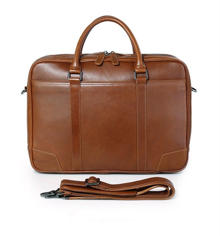 Fashion Genuine Leather Bags For Men Business Briefcase Portfolio Men ...