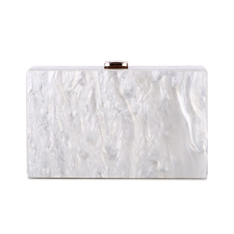 cheap white clutch bag