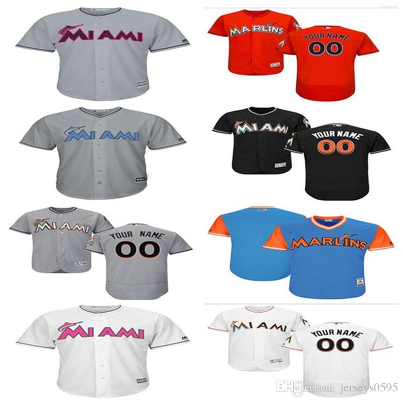 grey miami marlins jersey