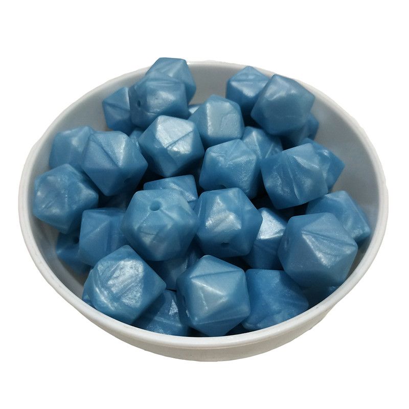 bleu perle 50pcs