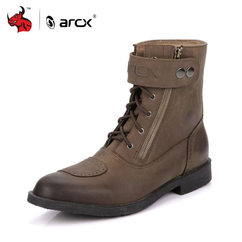retro biker boots