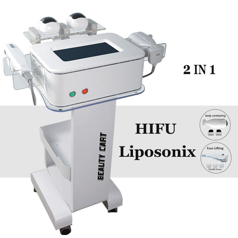 High Frequency Focused Ultrasound Hifu Lifting System 2 In 1 HIFU
