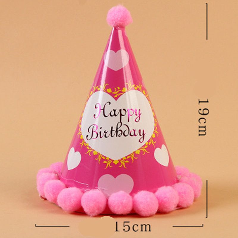 Pour enfants et adultes Firtink Lot de 16 chapeaux de f/ête danniversaire Lunettes et banni/ères