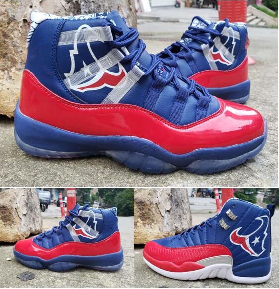 champion shoes blue and red