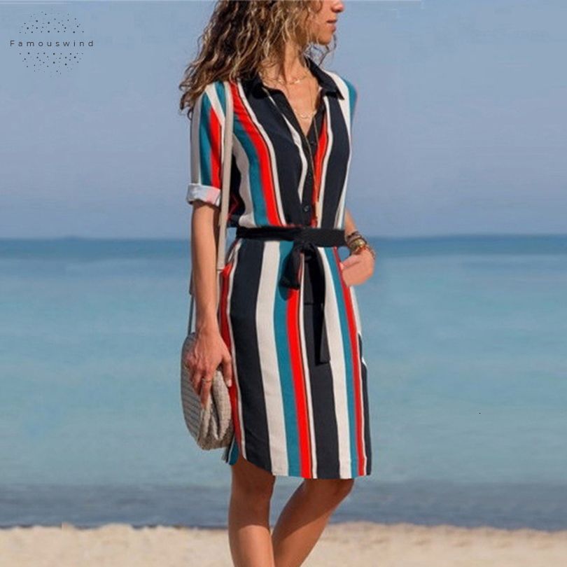 ladies summer shirt dresses