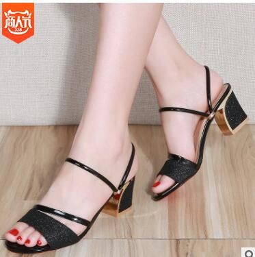 high heel flat sandals