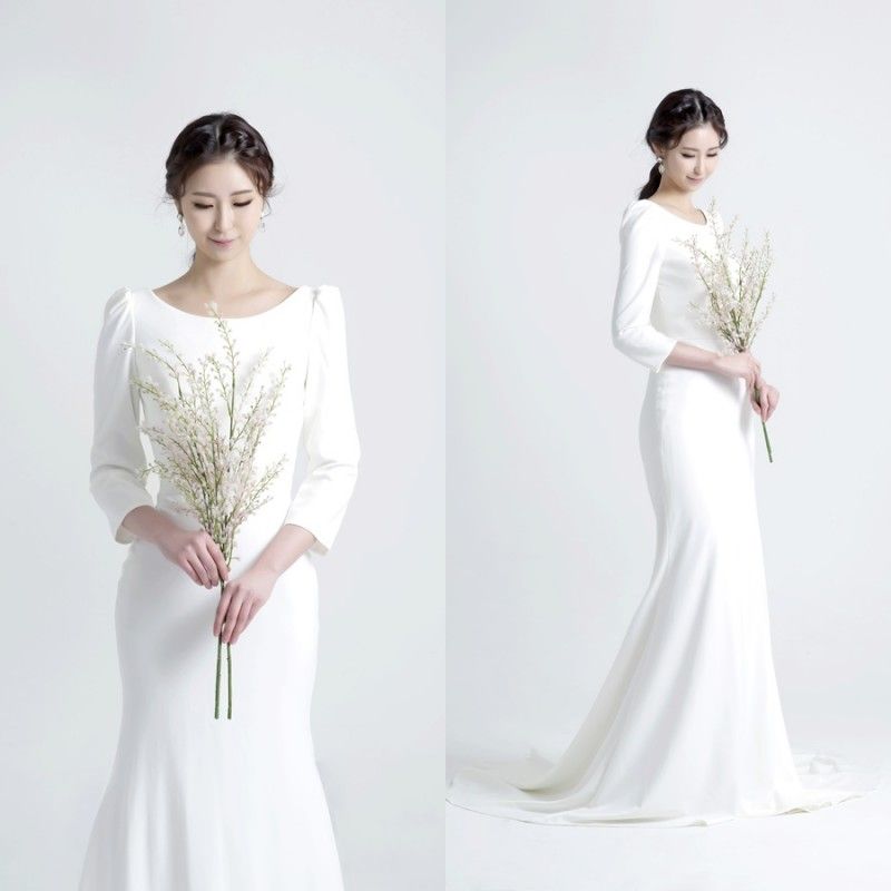 simple elegant wedding dress designers