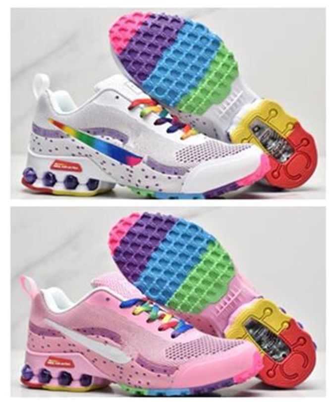 Shox Reax Run Mens Running Shoes Pink 