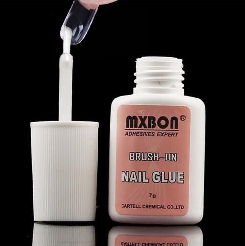 7g Fast Drying Nail Glue For False Nails Glitter Acrylic Decoration
