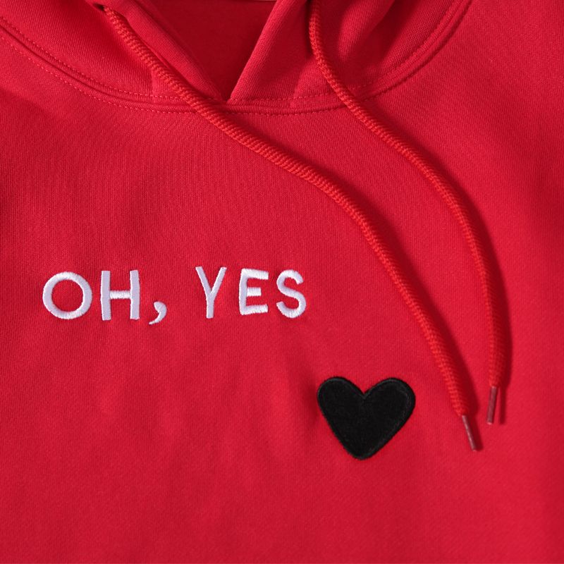 comme des garcons oh yes moletom com capuz