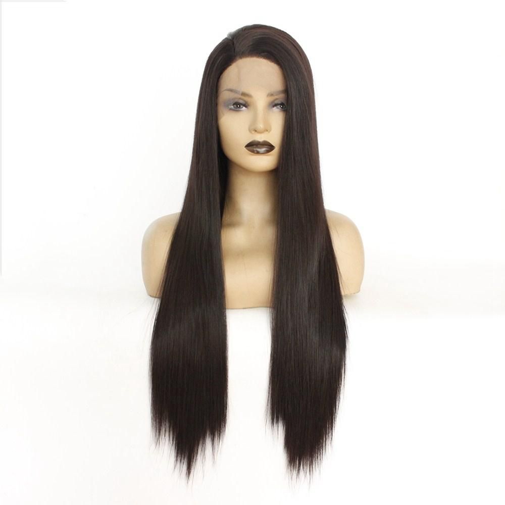 Full synthetic lace wigs with baby hair Outlet