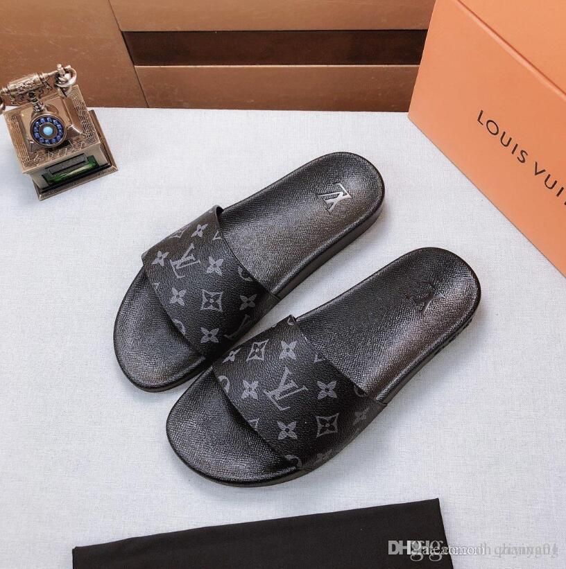 Anniv Coupon Below] 8GUCCI L10 Hot Brand Men Beach Slide Sandals
