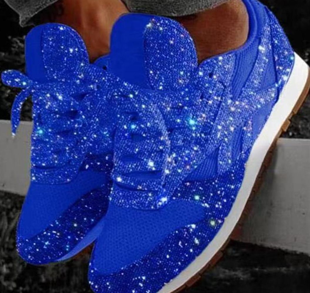 sparkly platform shoes