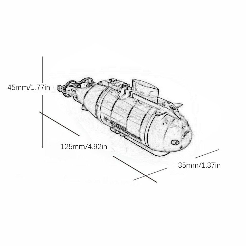 fish torpedo rc boat