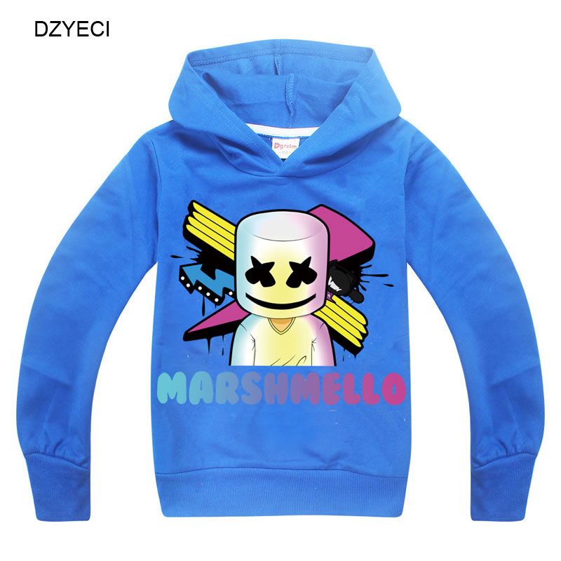 Marshmello DJ Sudaderas Capucha De Música Para Big Boy Clothes Primavera Otoño Niños Sudadera De Algodón Con Capucha Niño Suéter Disfraz De 10,11 € |