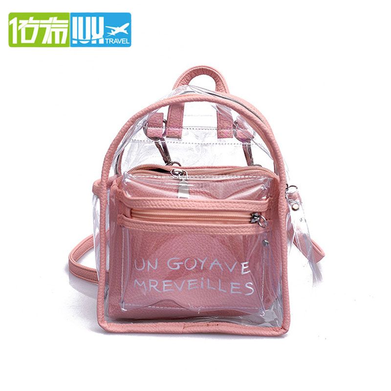 transparent college bag