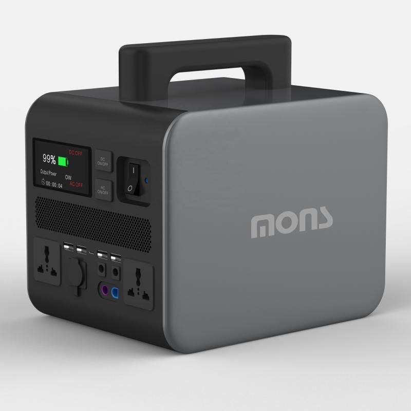 2021 500W AC 110V 220V LiFepo4 Power Station Inverter Quick Charge