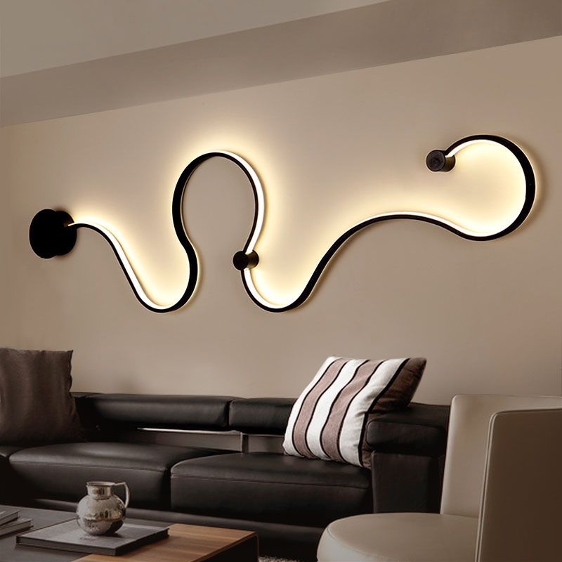 2021 Modern Simple Led Wall Lights Art Designs Creative Wall Lamp Creative Lighting Fixture For Bedroom Living Room Aisle Home Decor From Roon 70 04 Dhgate Com