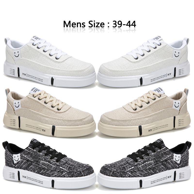 men low casual canvas shoes