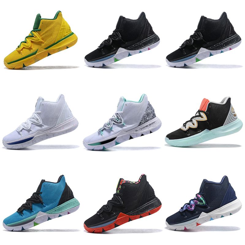 Nike Kyrie 5 Basketball Shoes White sports shoes Lazada