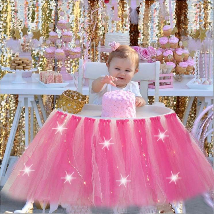 Acheter Pas Cher Anniversaire Fete Des Enfants Anniversaire Chaise Jupe Jupe Chaise Jupe Infantile Chaise De Bebe Decoration Table Jupes Baby Shower Decor Nappe Du 12 36 Fr Dhgate