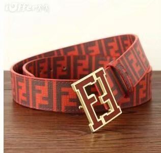 red and black fendi belt