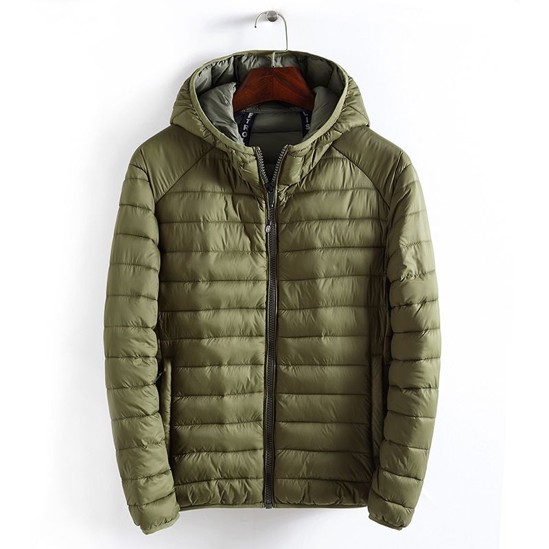 thin puffer jacket mens