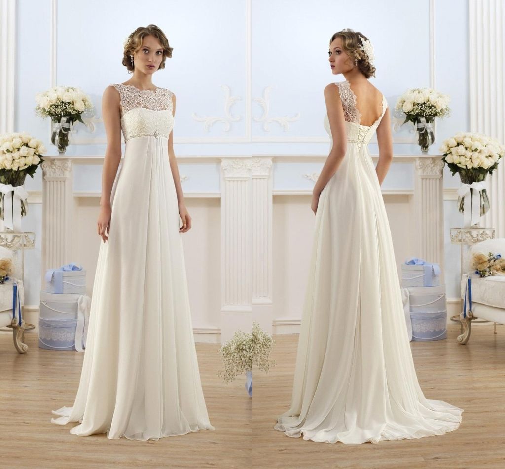 a line sheath wedding dress